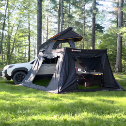 OPENROAD 270 Free Standing Awning for Camping awnings openroad4wd.com Driver with Awning Side Walls