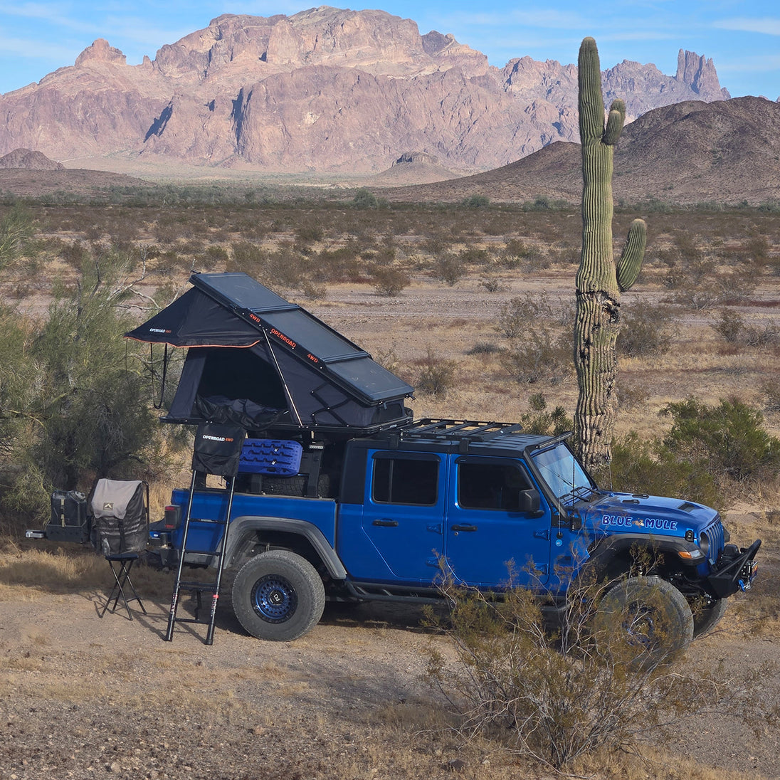 OPENROAD Aluminum Hard Shell Best Roof Top Tent-PeakRoof LT Series openroad4wd.com