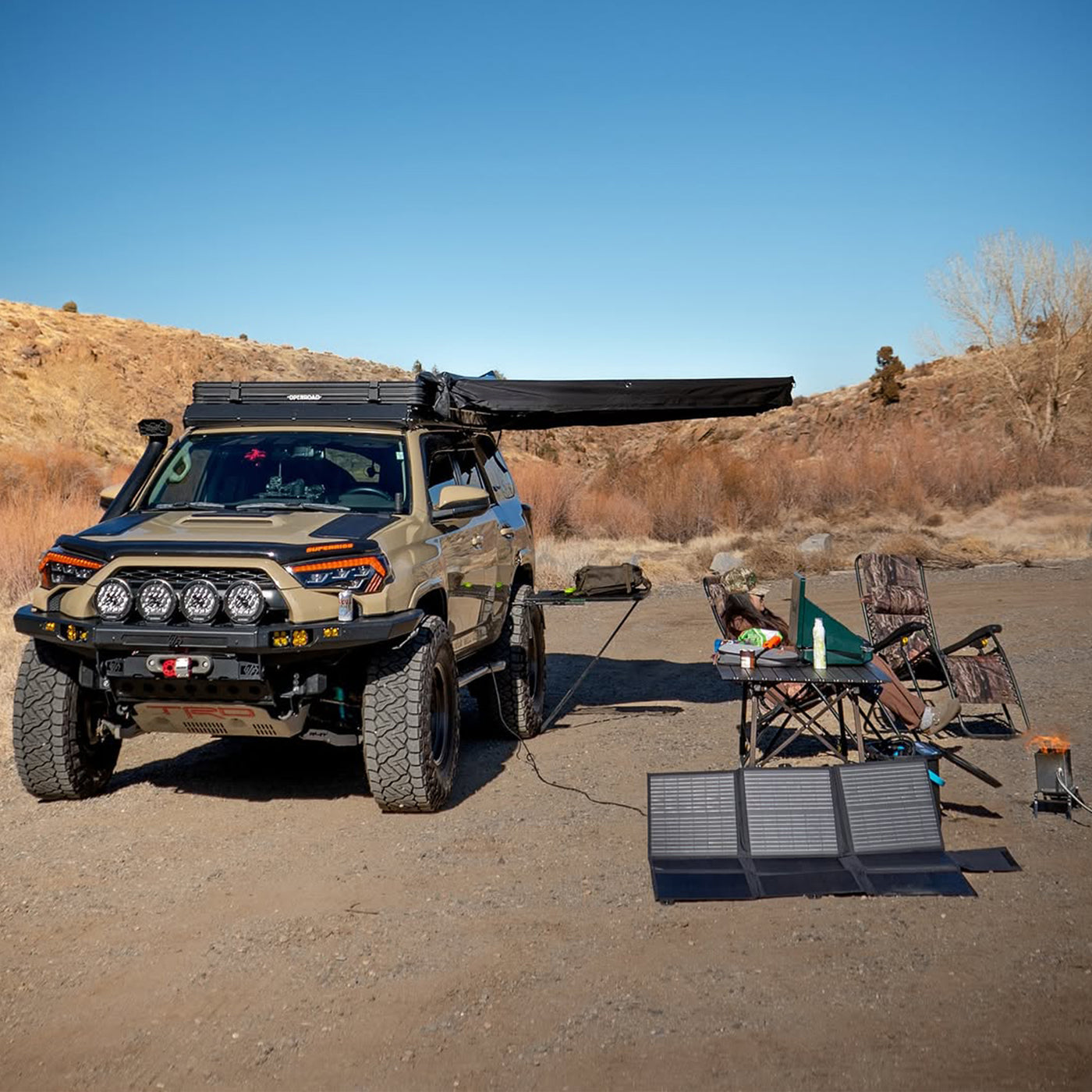 OPENROAD 270 Free Standing Awning for Camping awnings openroad4wd.com