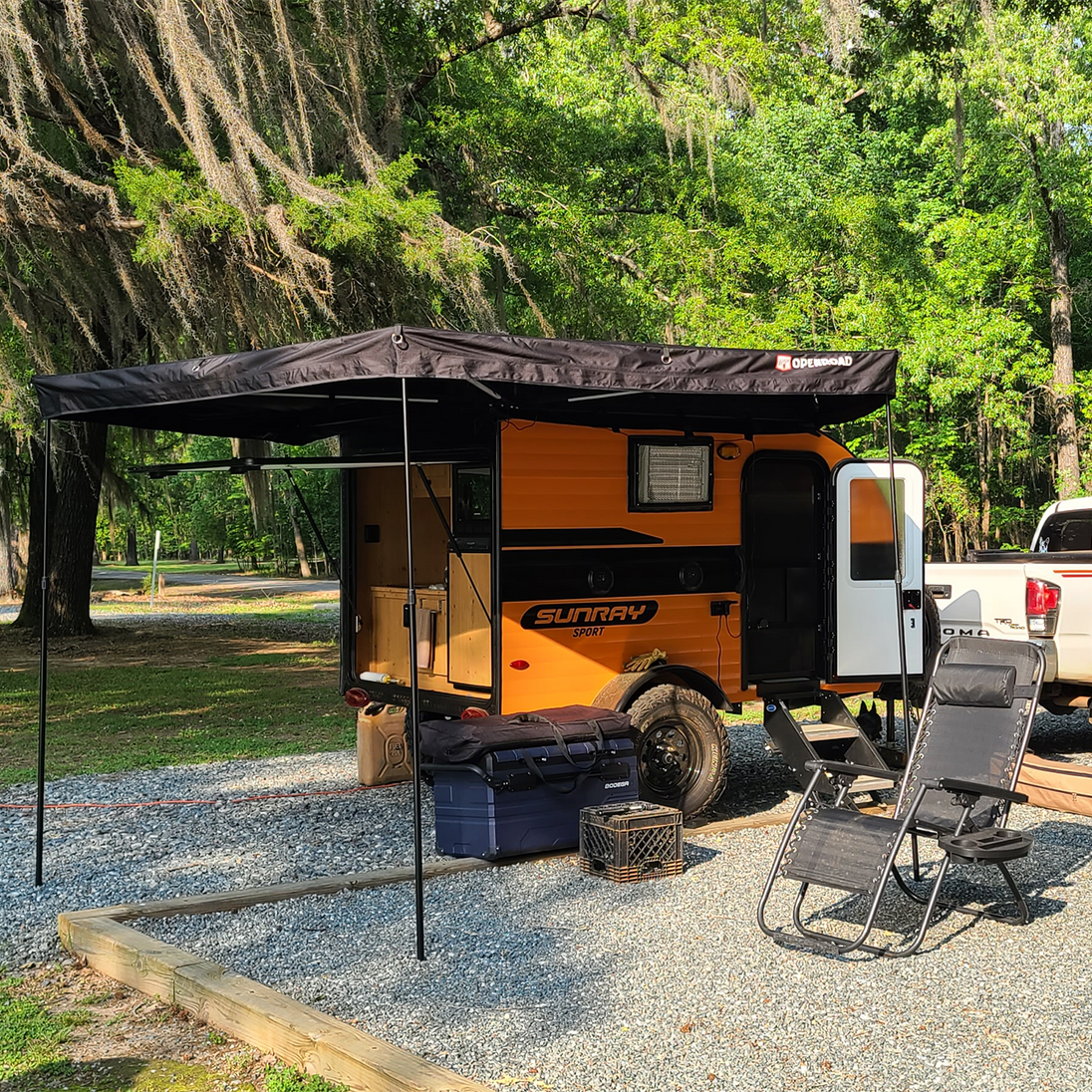 OPENROAD  270 Free Standing Awning for Camping awnings openroad4wd.com   