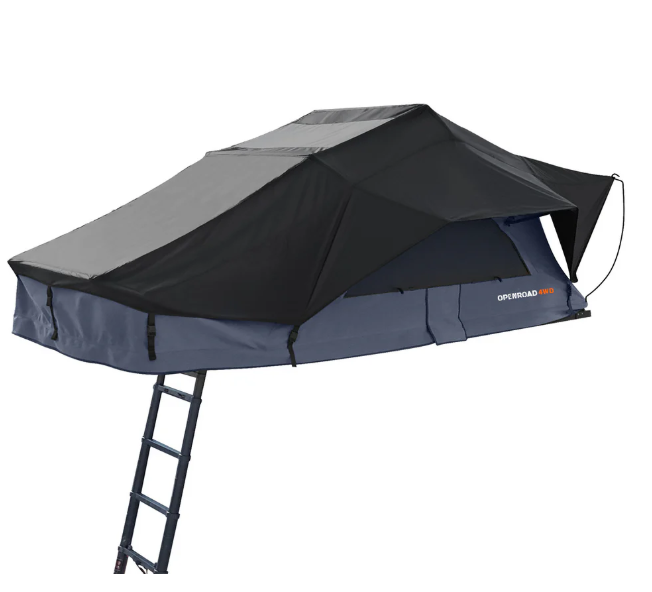 OPENROAD Family Quick-Open Soft Roof Top Tent (4-Person)