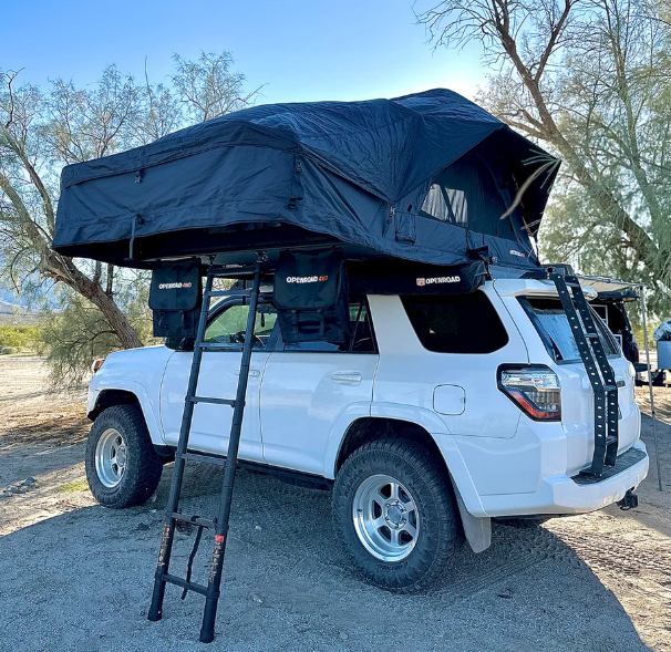 OPENROAD Family Quick-Open Soft Roof Top Tent (4-Person)