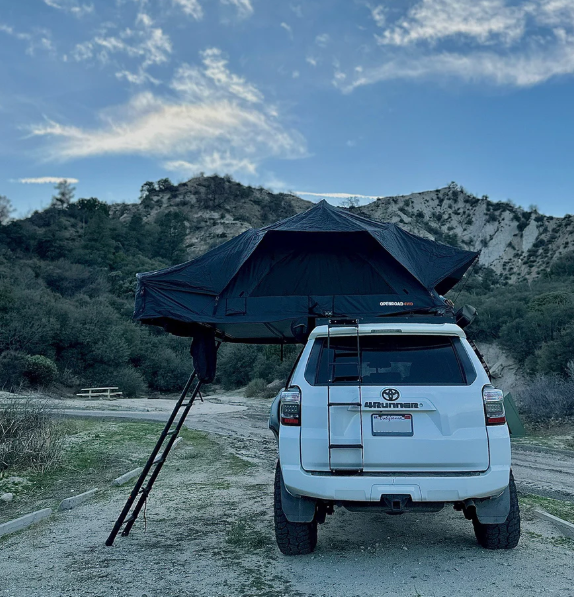 OPENROAD Family Quick-Open Soft Roof Top Tent (4-Person)