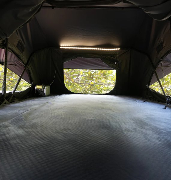 4 man tent uk OPENROAD Family Quick-Open Soft Roof Top Tent (4-Person)